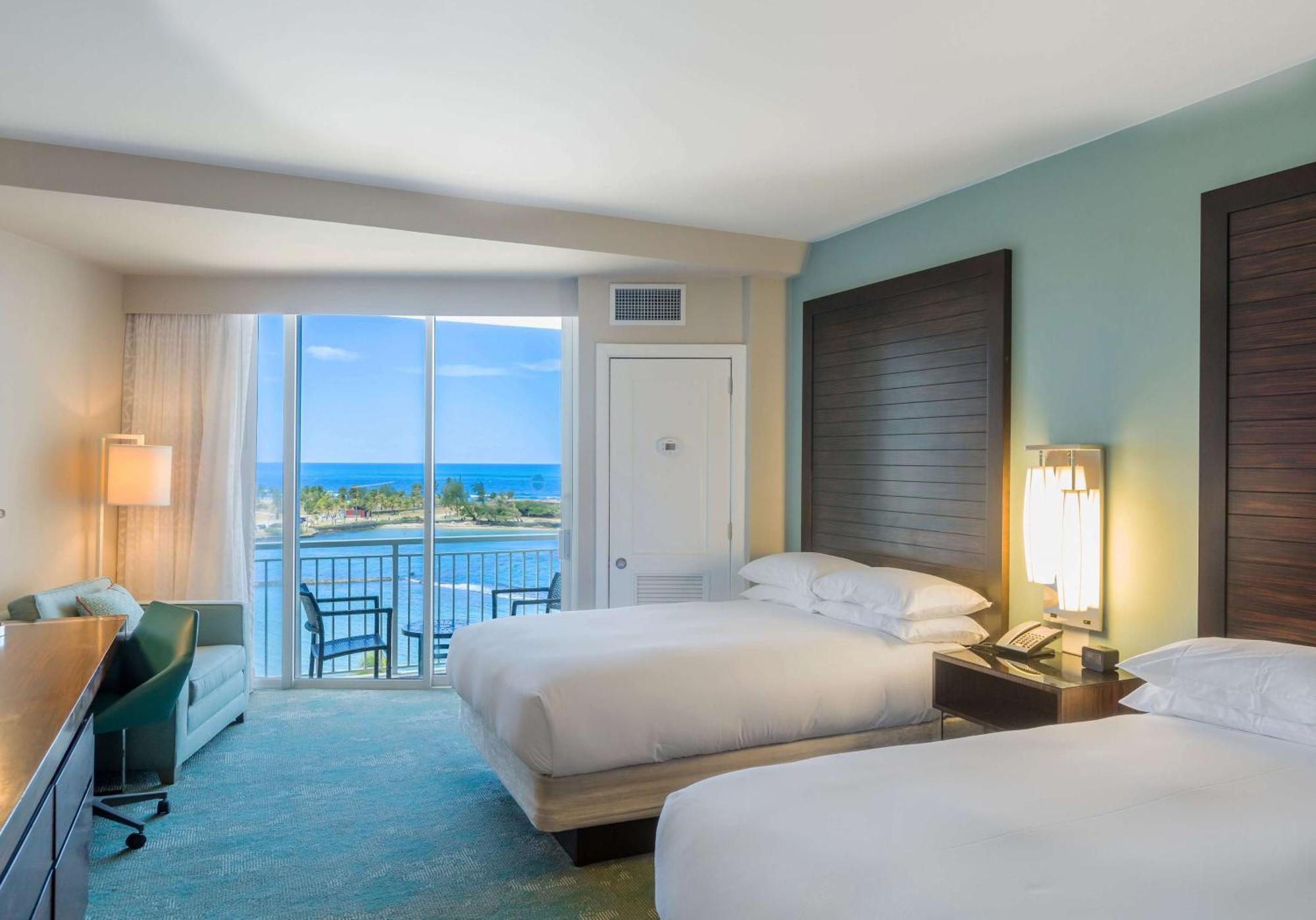 Signature Premium Double Room Two Double Beds Ocean View