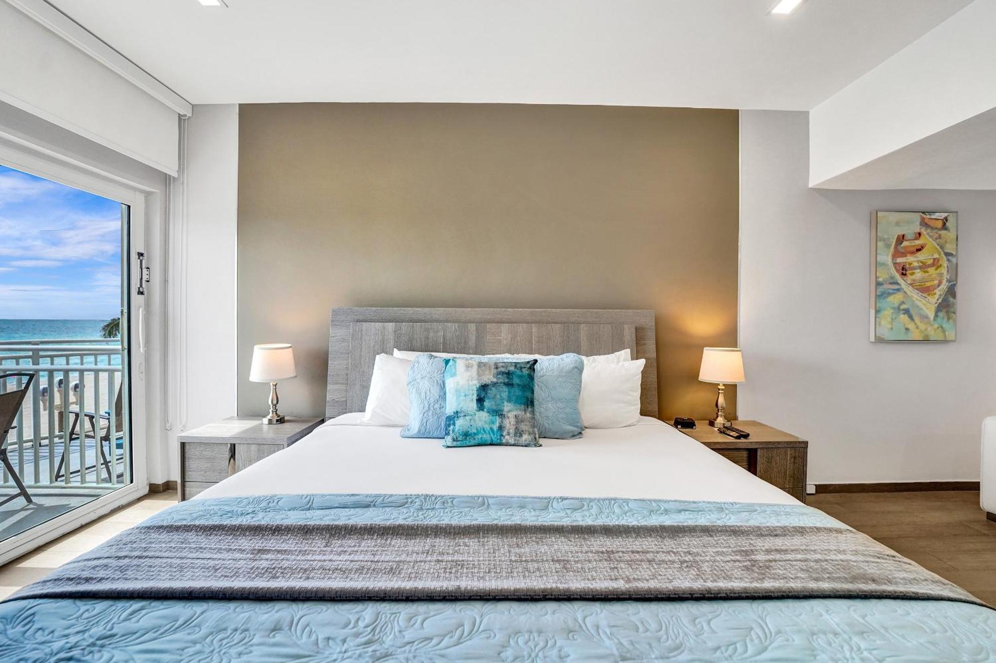 Ocean Front Balcony Room with King Bed
