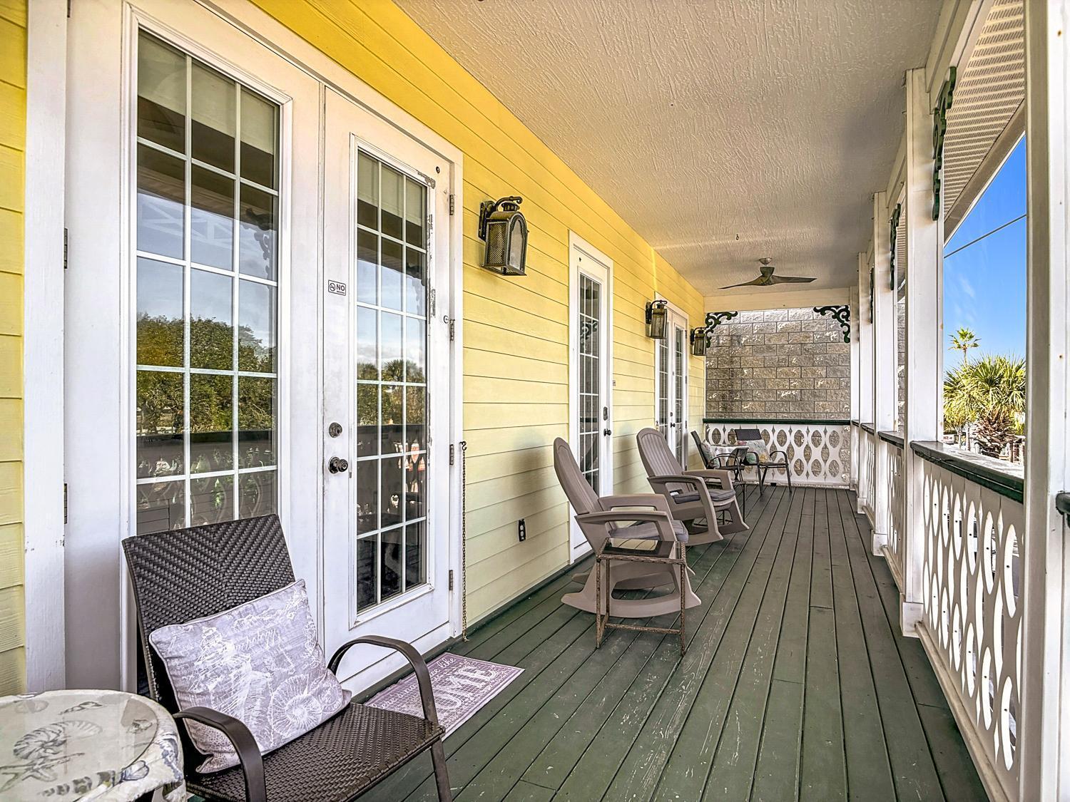 Sea Shell King Room Balcony
