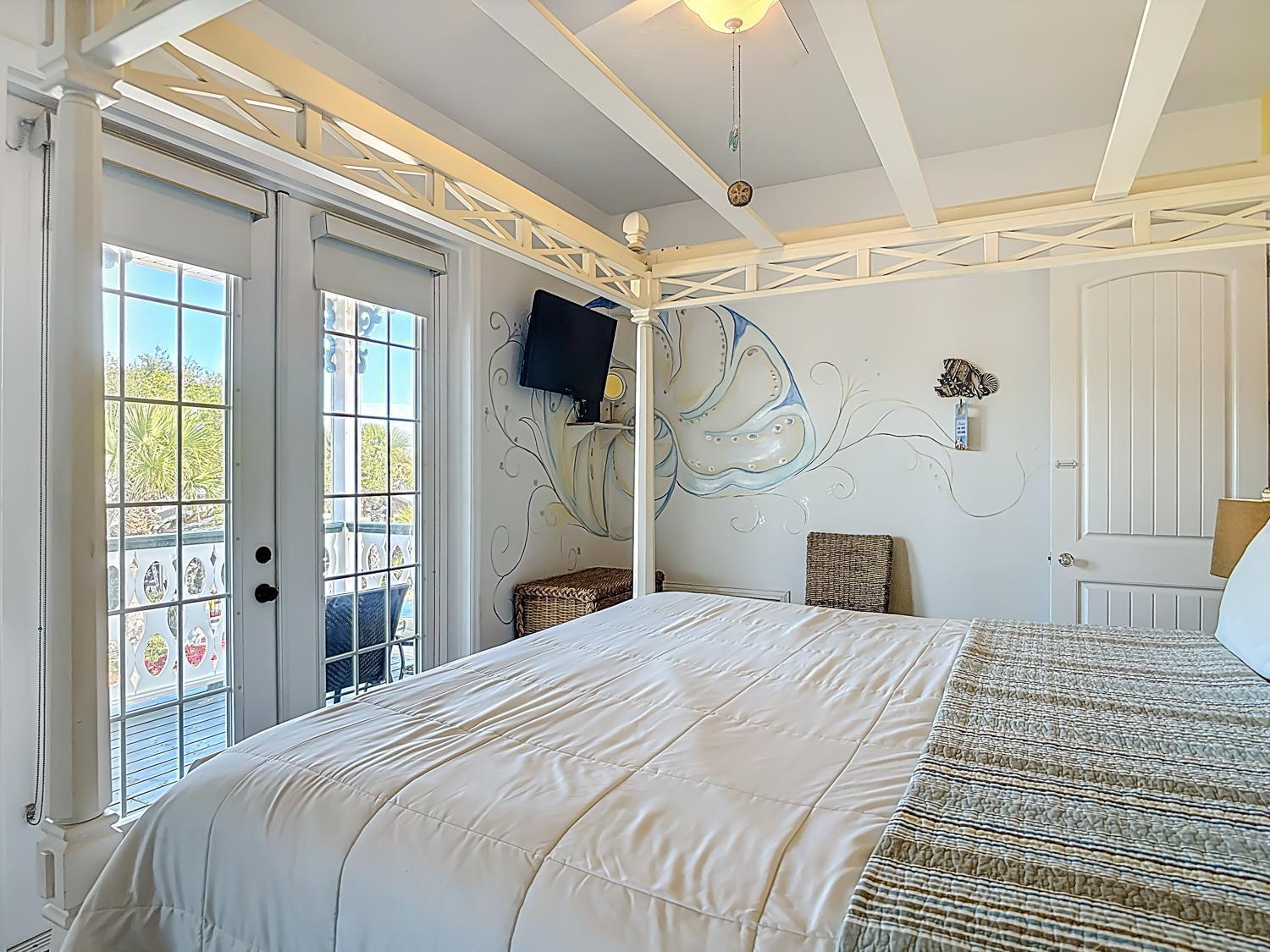 Sea Shell King Room Balcony