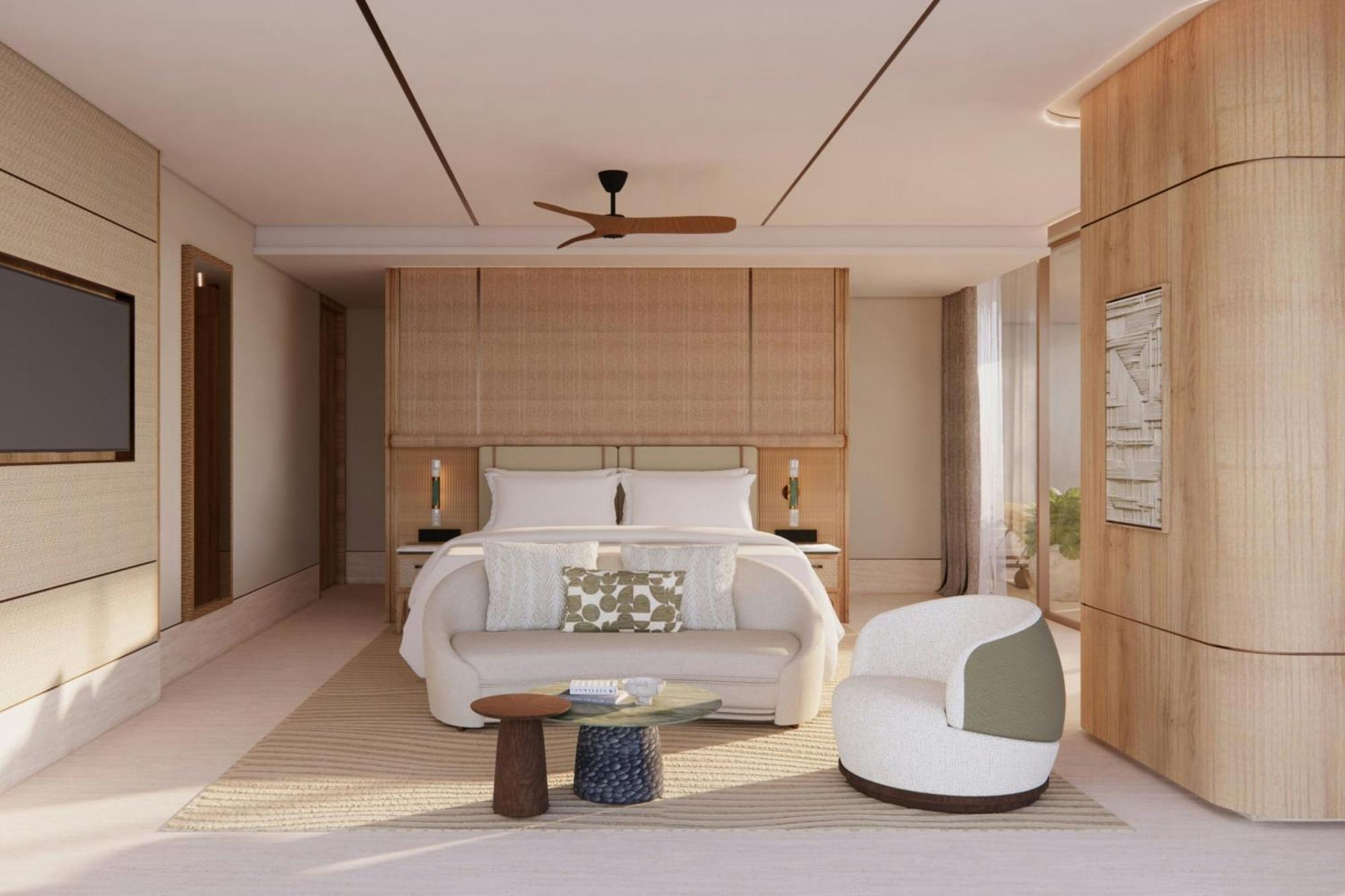 One-Bedroom Caroline Astor King Suite Ocean View Tub