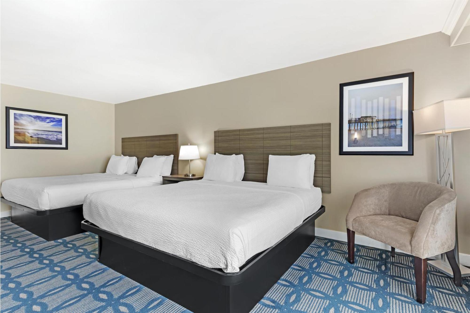 King Room with Two King Beds, Balcony and Shower - Non-Smoking