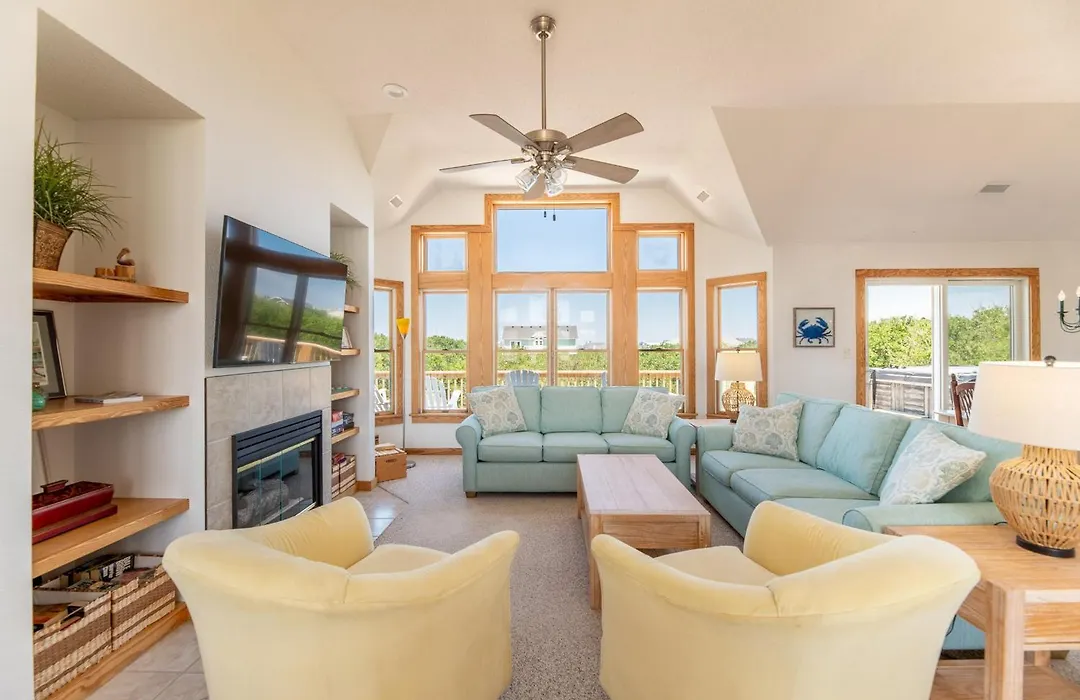 Rookery - Corolla, Whalehead, 395 Yds To Beach, Ocean View, Pool, Hot Tub, Pets Ok, Flex Stays-1