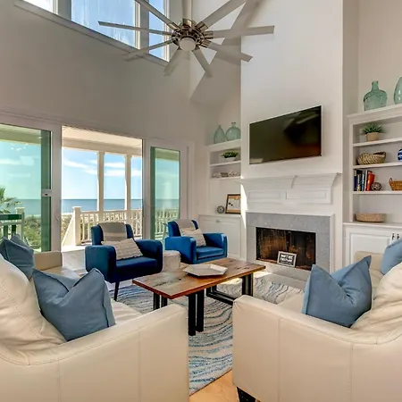 Seascapes 714 Ocean Blvd. Charming, Ocean Front, Private Pool-3
