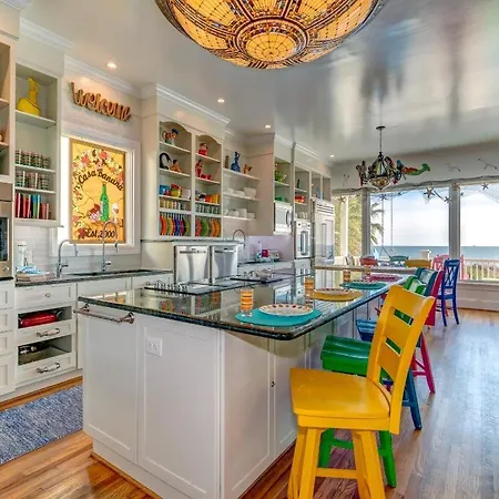 Casa Banana Oceanfront On Ocean Blvd, 6 Bd, Sleeps 20, Pool,Hot Tub, Elevator-3
