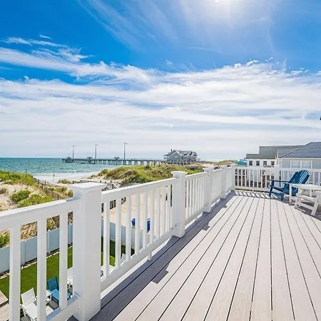 Pier View Oasis - Nags Head Mp 16, Oceanfront, Elevator, Theater, Pool, Hot Tub, Pets Ok-3