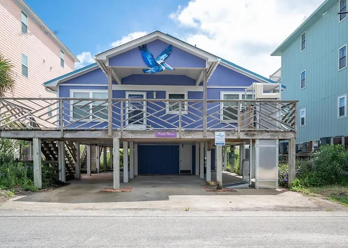 Oceanfront Carolina Beach House - Dogs Allowed -Near Boardwalk
