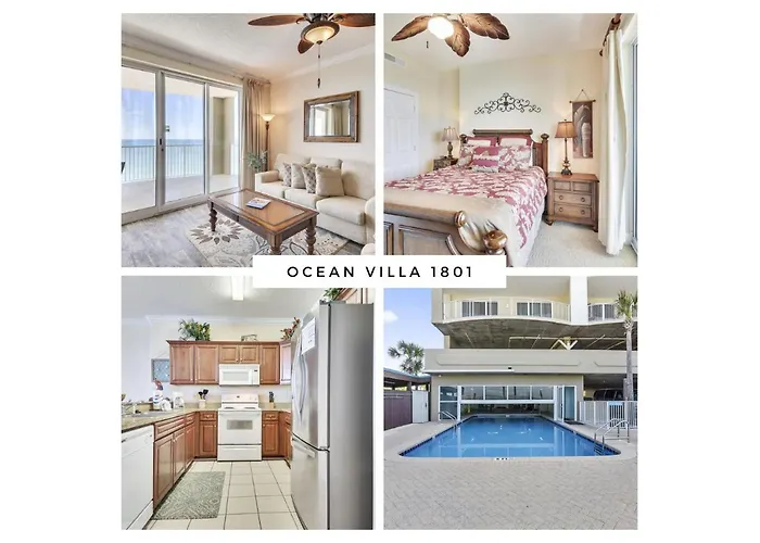 Ocean Villa Condos #1801 By Book That Condo Panama City Beach