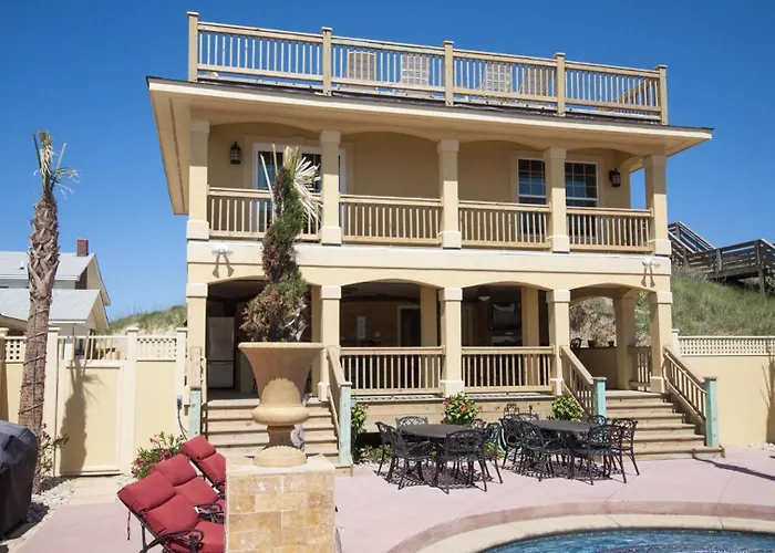 Oceanfront, 18 Brs, Elev, Theater, Rec Room, Poolside Bar, Luxury, Ep204, Grande Ritz Carolina Kill Devil Hills
