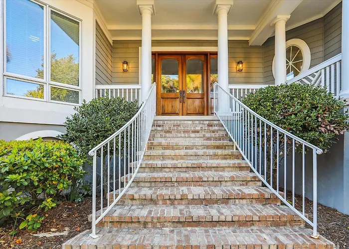4 Brigantine, 2Nd Row, Private Pool, Elevator, Great For Large Groups, Free Golf Hilton Head Island