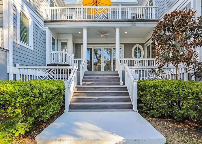 4 Brigantine, 2Nd Row, Private Pool, Elevator, Great For Large Groups, Free Golf Hilton Head Island