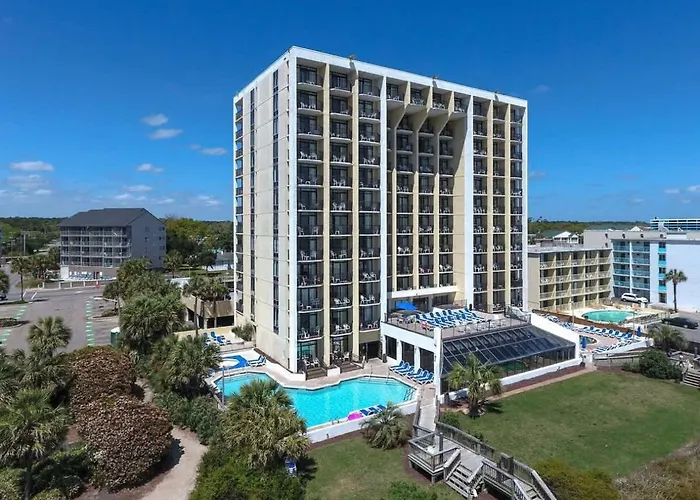 *Oceanfront Fresh Reno*King Bed*Pool*Hot Tub*Approved Dogs*W54 Villa Myrtle Beach