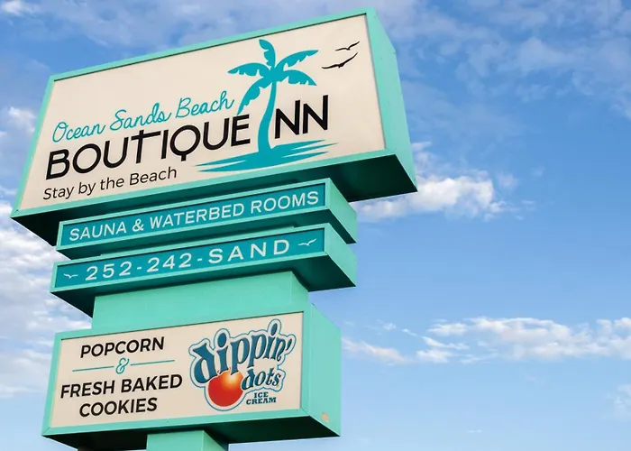 New 2026-Ocean Sands Beach Boutique Inn-24Hr Sauna And Salt-Mineral Pool-Free Beach Bikes And Famous Beach-Fresh Baked Cookies-Popcorn-In Room Bathrobes-Sunscreen-65 Inch Tvsnetflix-Bedside Candy-Free Laundry- 4 Grand Black Beds-Call & Save-1-252-Aha
