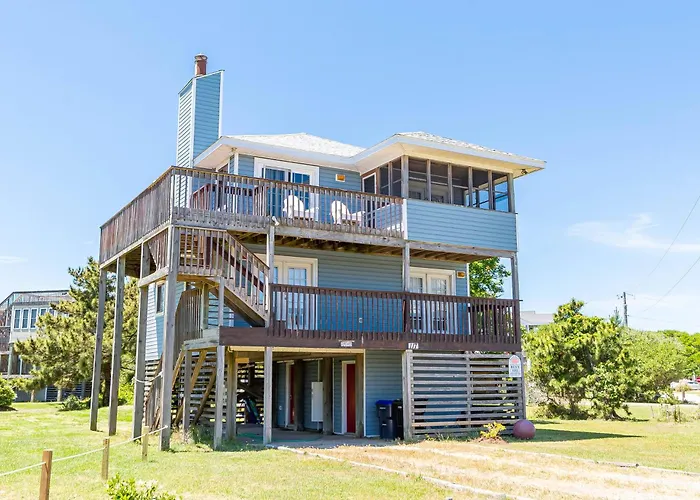 Knottaway - Duck, Sound Sea Village, Ocean View, 125 Yds To Beach, Pets Ok, Flex Stays