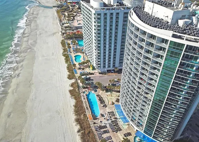 Amazing Beachfront Condo With Nice Hot Tub & Pools Myrtle Beach