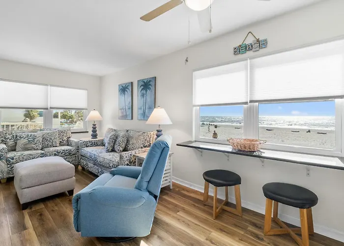Direct Beach Front Views - Surf Song #222 St. Pete Beach