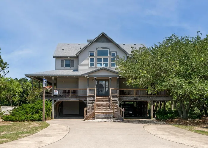 Rookery - Corolla, Whalehead, 395 Yds To Beach, Ocean View, Pool, Hot Tub, Pets Ok, Flex Stays
