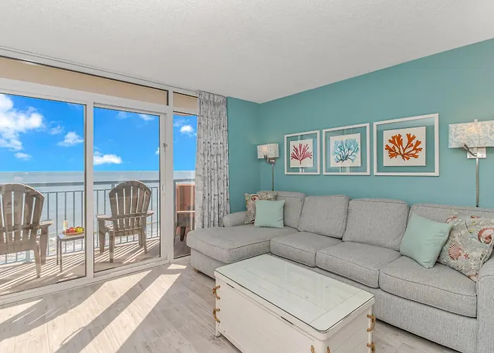 Immaculate! Beautifully Renovated Oceanfront 1 Bedroom Suite - Sleeps 6! - Roxanne Towers Unit 804 Myrtle Beach