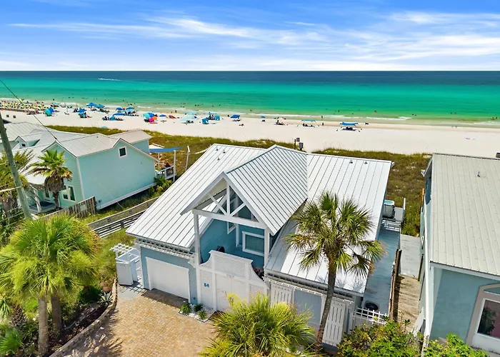 Luxury Gulf Front Property! Directly On The Beach! Sleeps 15! Panama City Beach