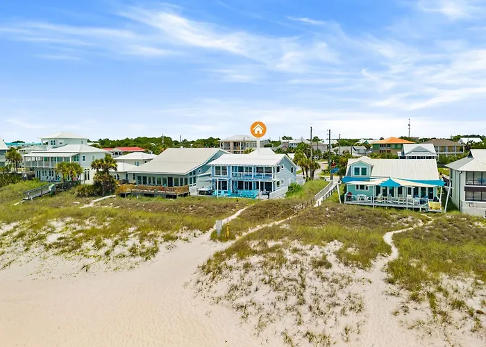 Luxury Gulf Front Property! Directly On The Beach! Sleeps 15! Panama City Beach